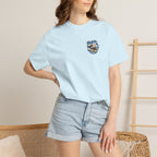 Man, Dog and Seal Catch A Wave — Vintage Surf Graphic Tee