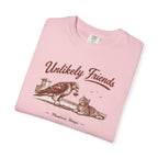 Vintage Hawk & Cat Unlikely Friends T‑Shirt