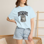 BEWARE Cat T-Shirt – Vintage Grumpy Cat Graphic Tee