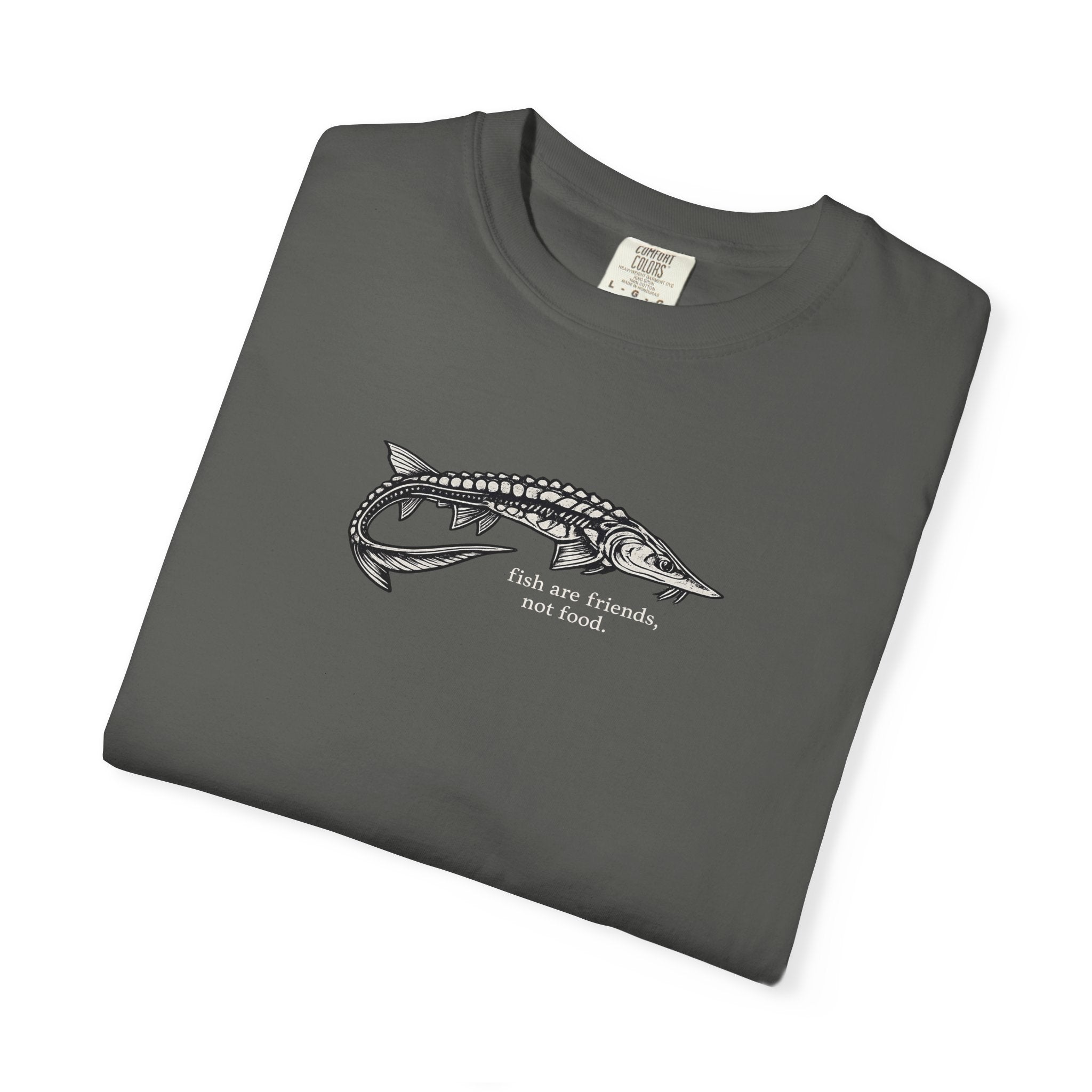 Sturgeon 'Fish Are Friends Not Food' T-Shirt