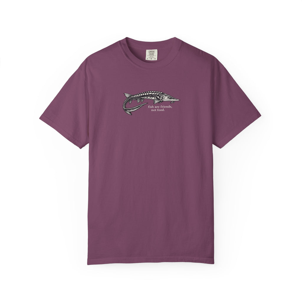 Sturgeon 'Fish Are Friends Not Food' T-Shirt