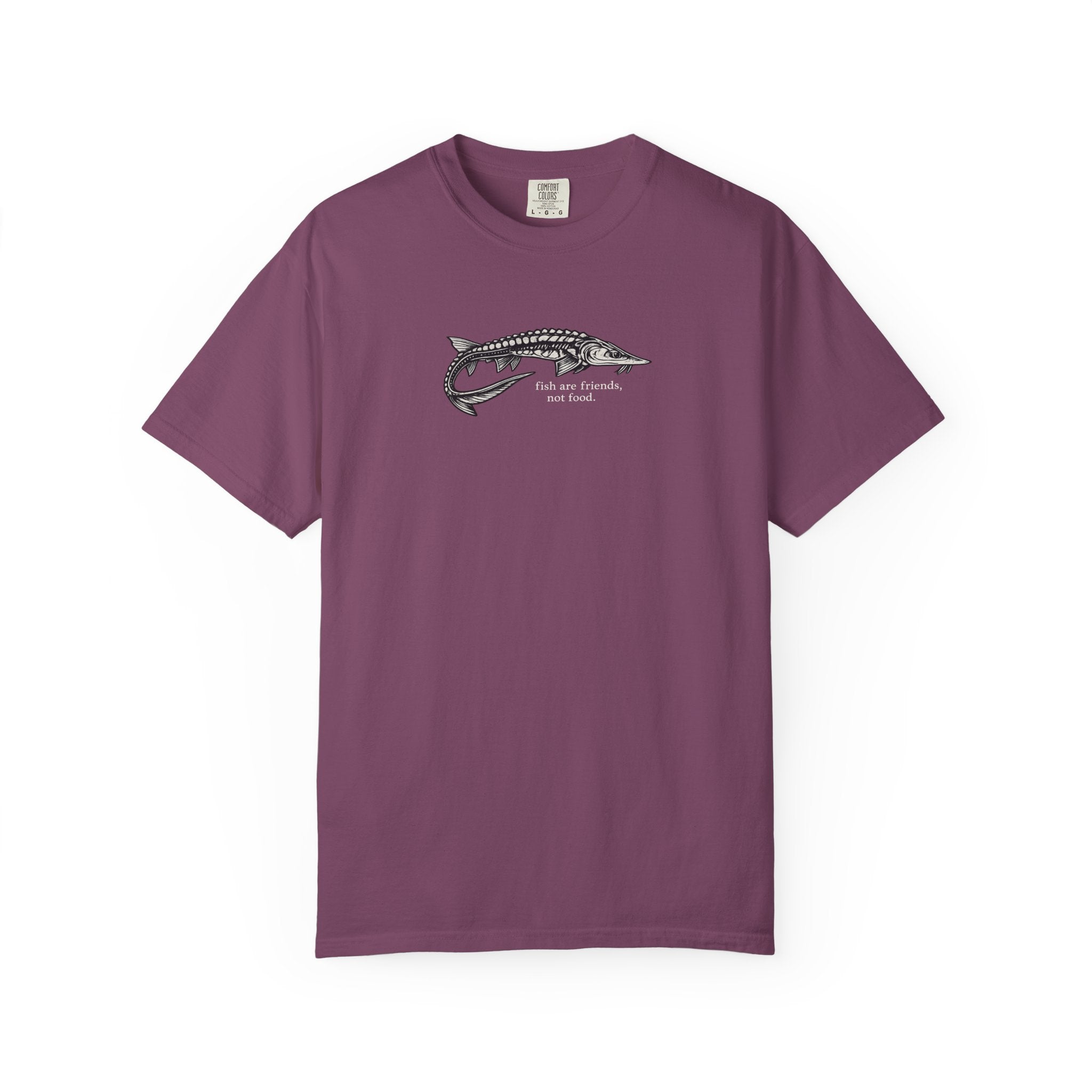 Sturgeon 'Fish Are Friends Not Food' T-Shirt