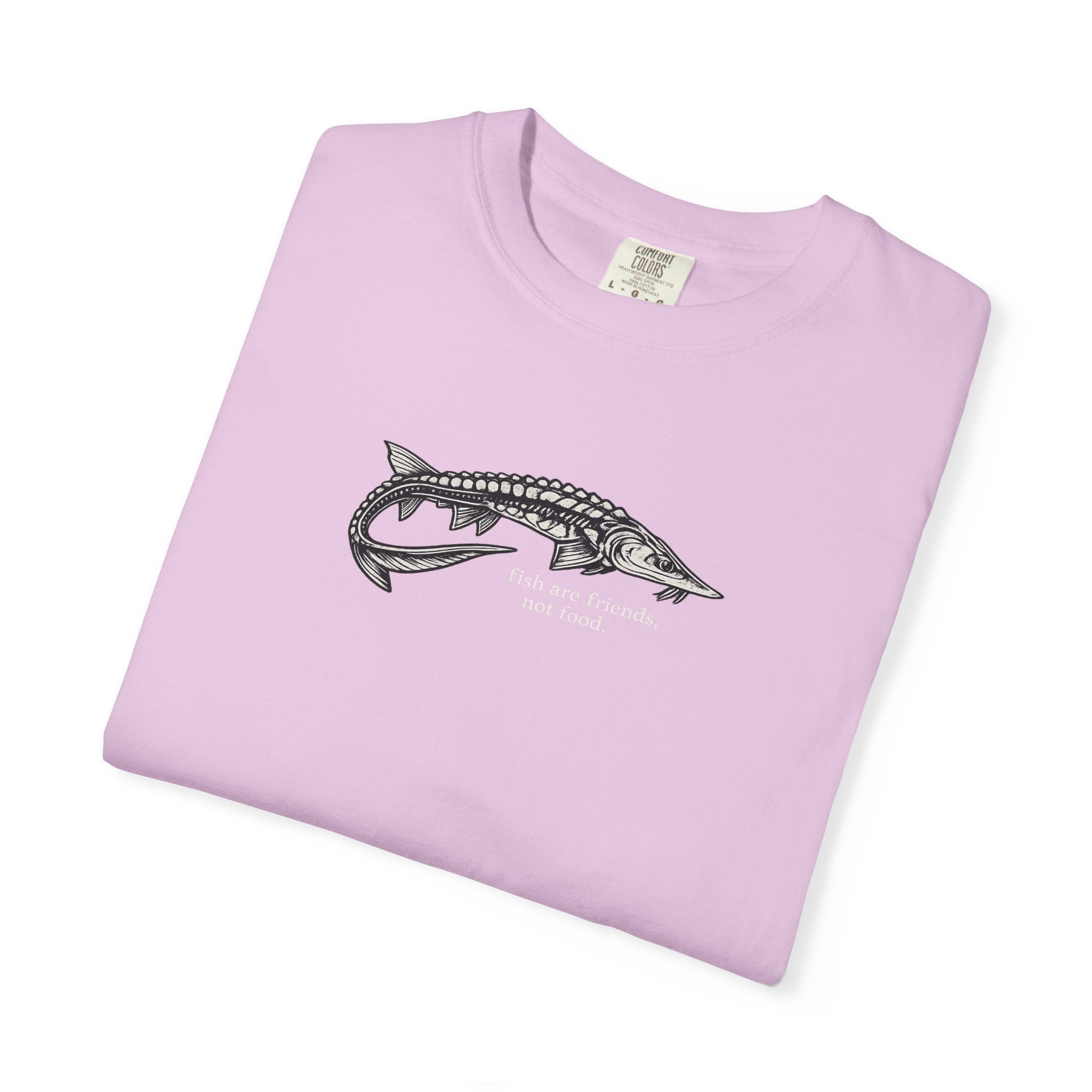 Sturgeon 'Fish Are Friends Not Food' T-Shirt