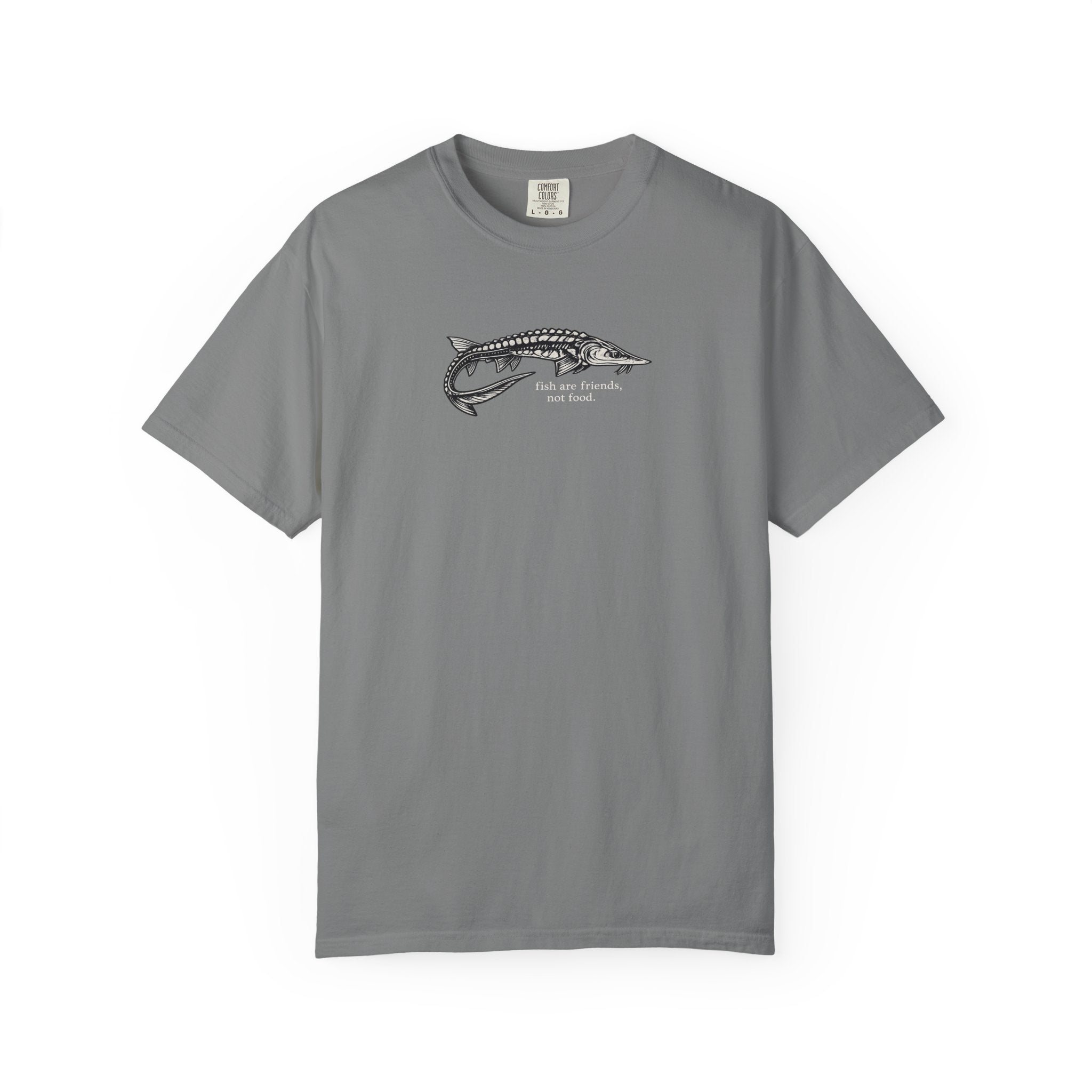 Sturgeon 'Fish Are Friends Not Food' T-Shirt