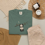 Panda on a Branch T-Shirt — Cute Hanging Panda Graphic Tee