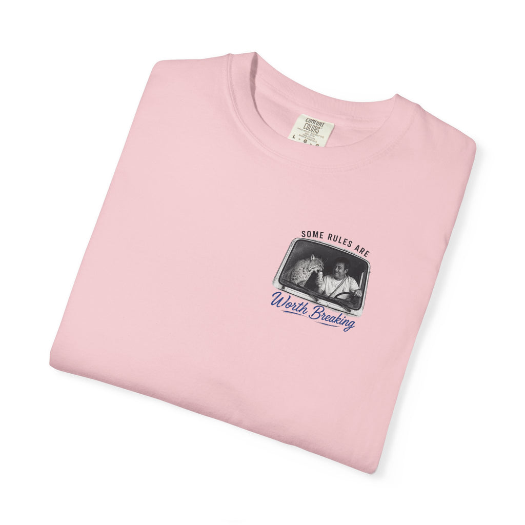 "Some Rules Are Worth Breaking" | Ice Cream Man & Lynx | Comfort Colors® T-Shirt