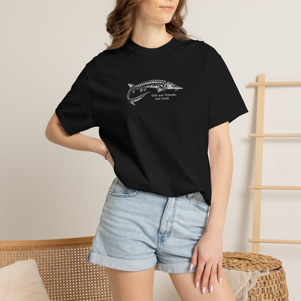Sturgeon 'Fish Are Friends Not Food' T-Shirt