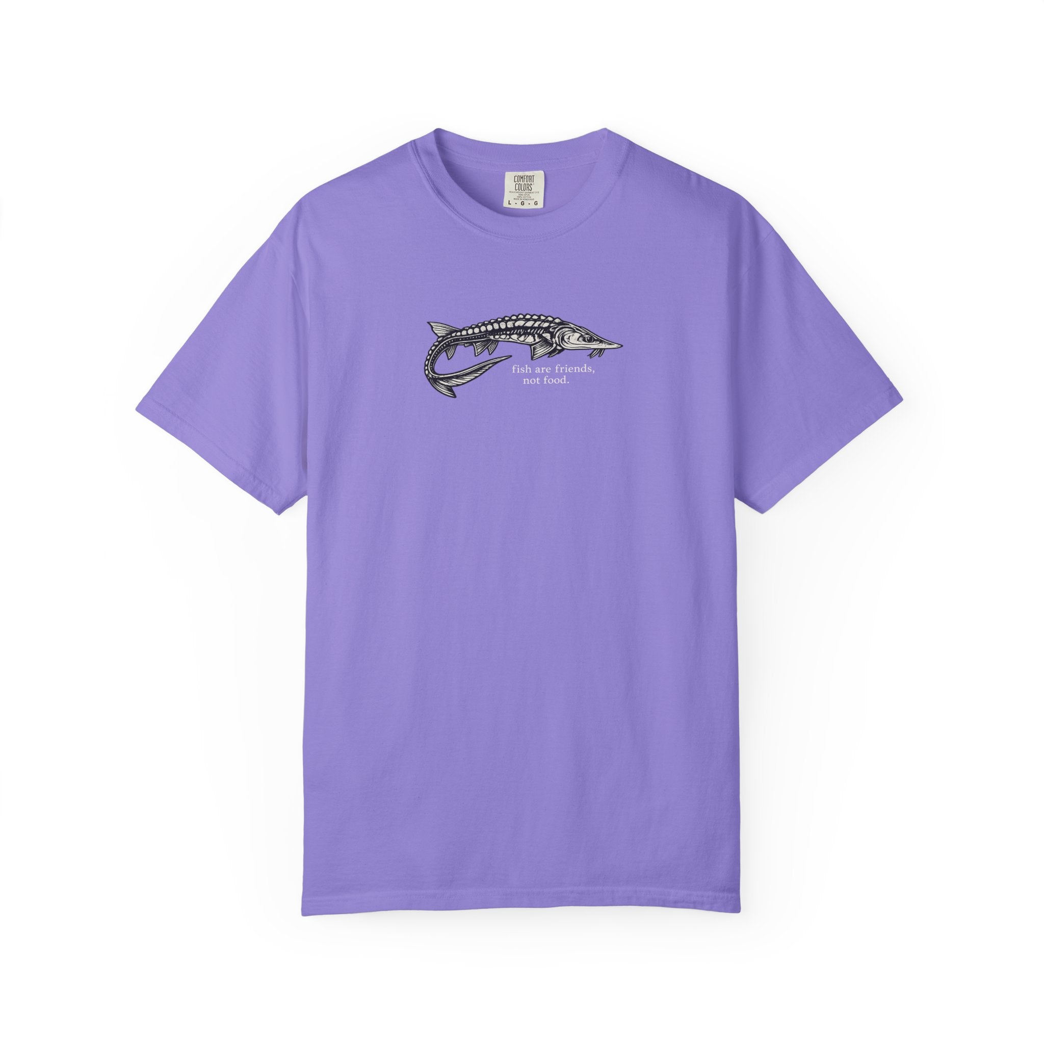 Sturgeon 'Fish Are Friends Not Food' T-Shirt