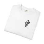 Gorilla 'Worth Taking' T-Shirt — Gorilla Walking Away Giving Middle Finger with Bananas