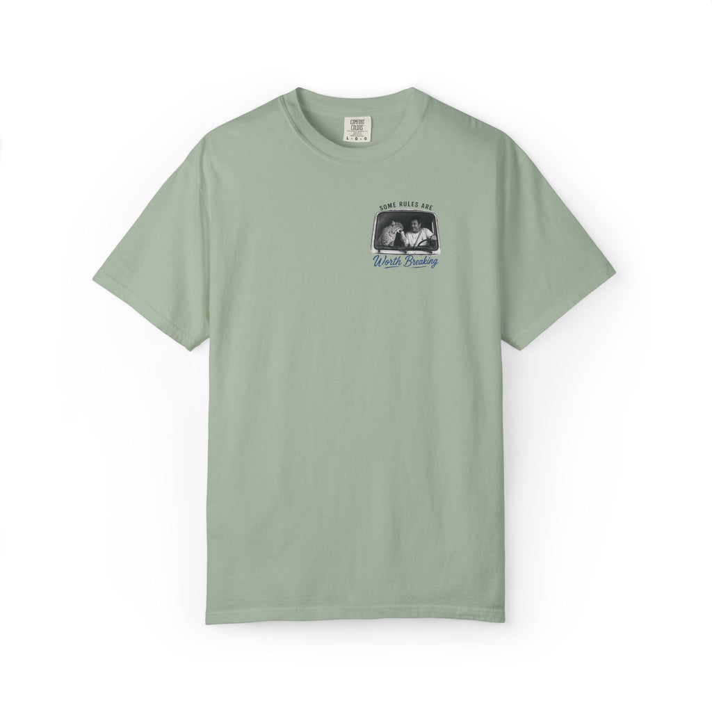 "Some Rules Are Worth Breaking" | Ice Cream Man & Lynx | Comfort Colors® T-Shirt