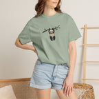 Panda on a Branch T-Shirt — Cute Hanging Panda Graphic Tee