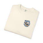 Man, Dog and Seal Catch A Wave — Vintage Surf Graphic Tee