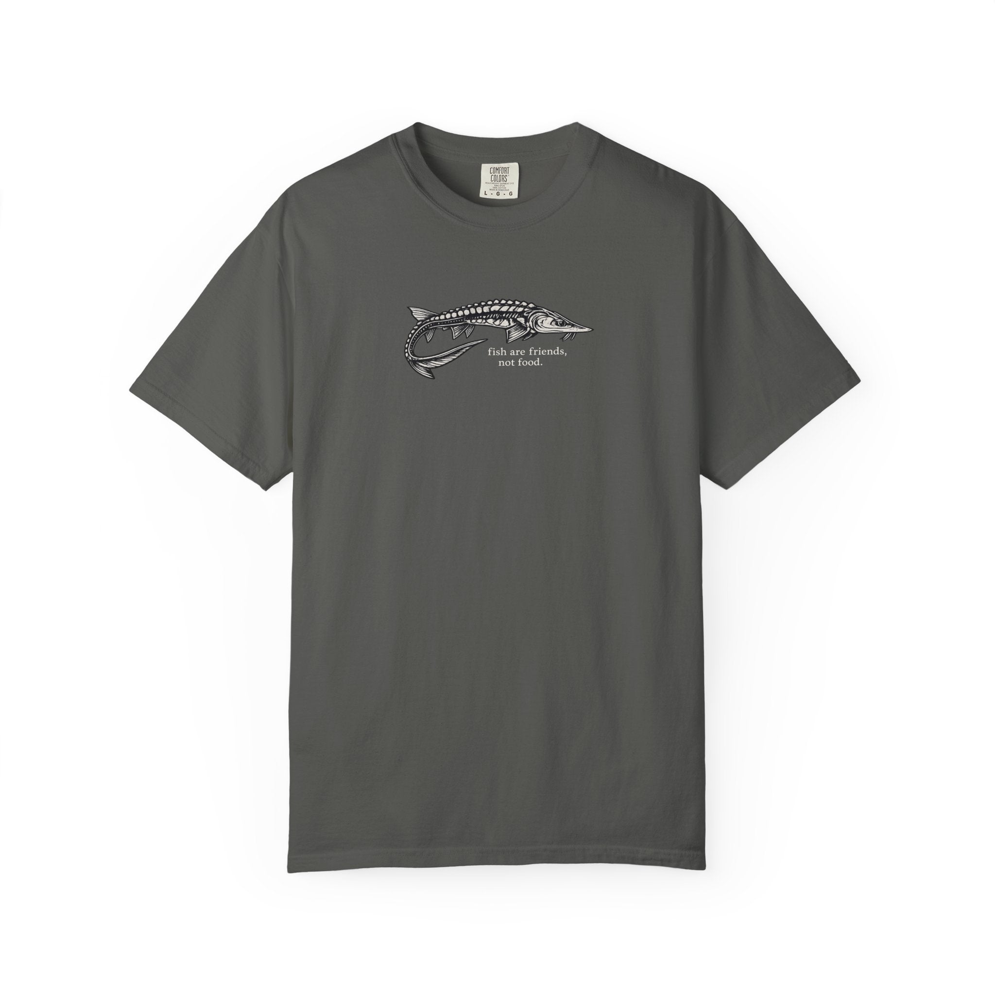 Sturgeon 'Fish Are Friends Not Food' T-Shirt