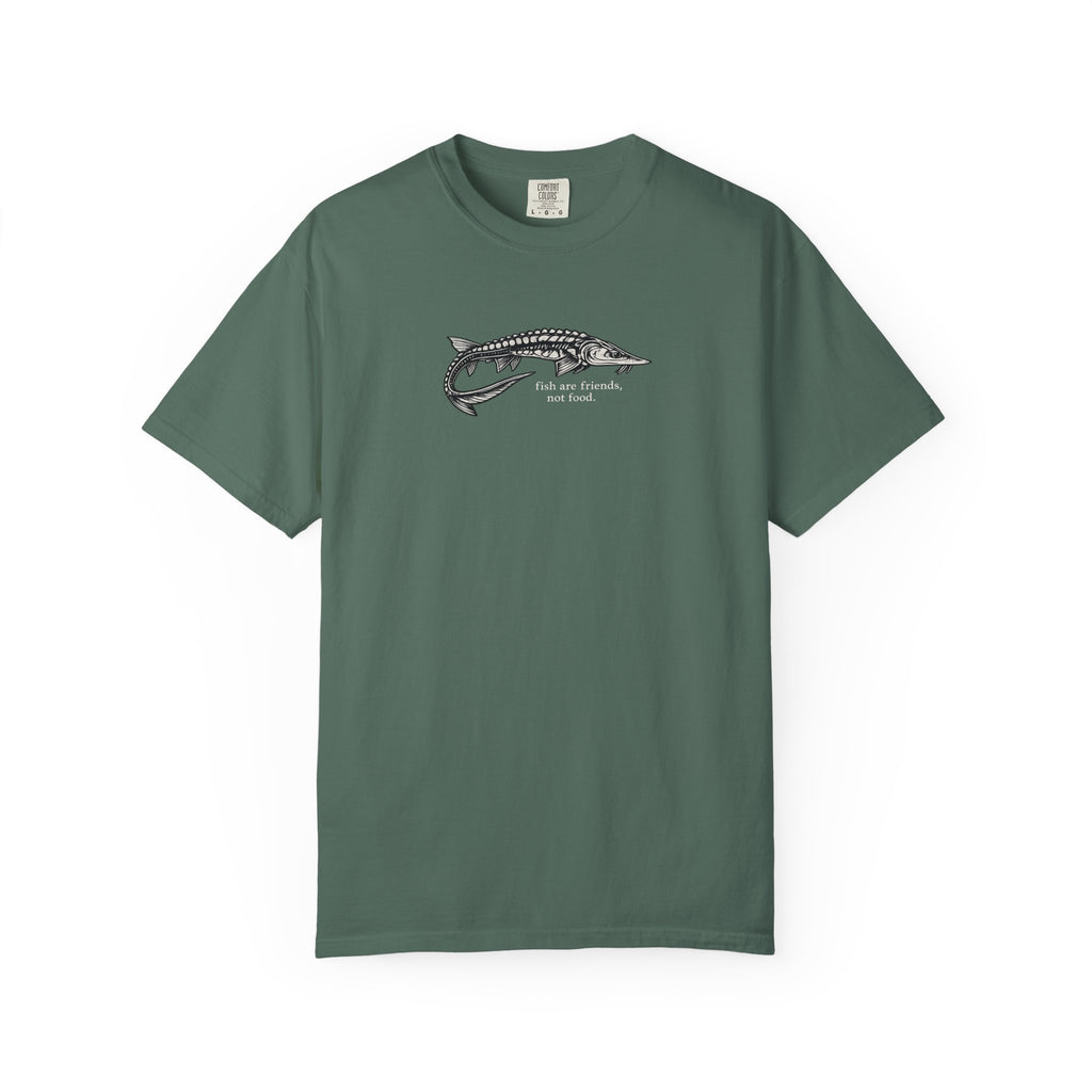 Sturgeon 'Fish Are Friends Not Food' T-Shirt