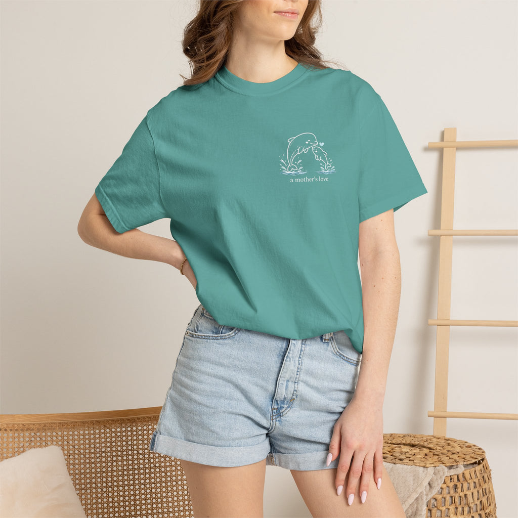 A Mother's Love | Mom & Baby Dolphin T-Shirt