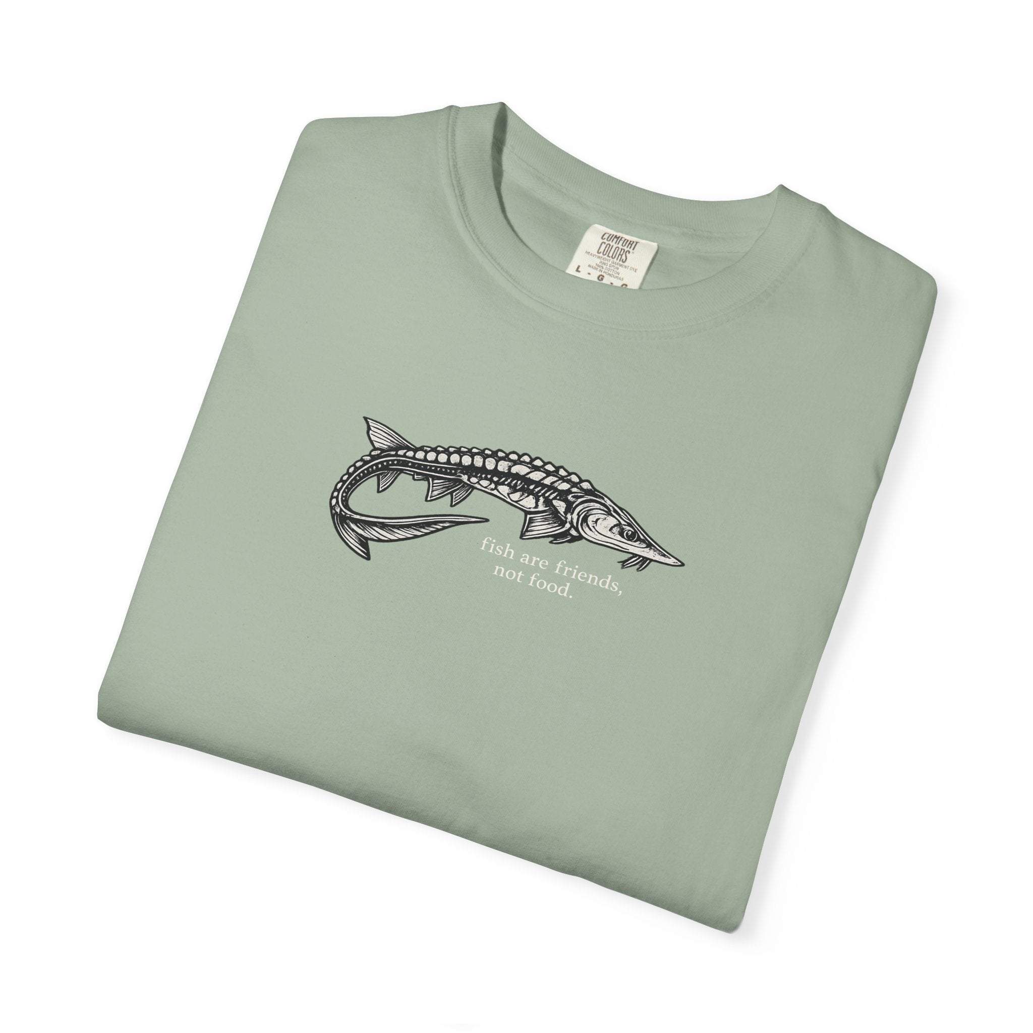 Sturgeon 'Fish Are Friends Not Food' T-Shirt