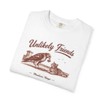 Vintage Hawk & Cat Unlikely Friends T‑Shirt