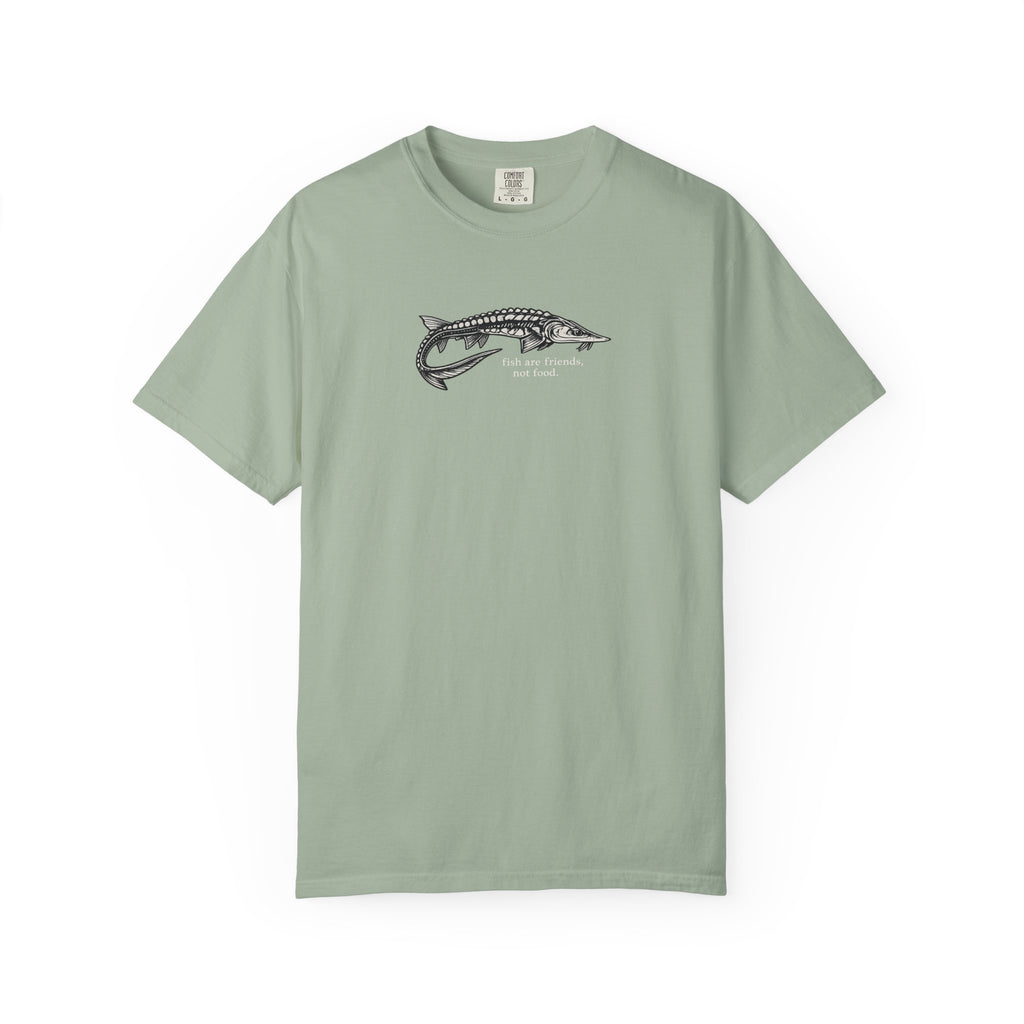 Sturgeon 'Fish Are Friends Not Food' T-Shirt