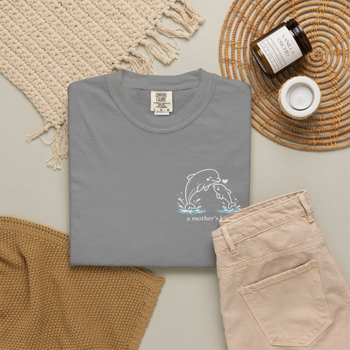 A Mother's Love | Mom & Baby Dolphin T-Shirt