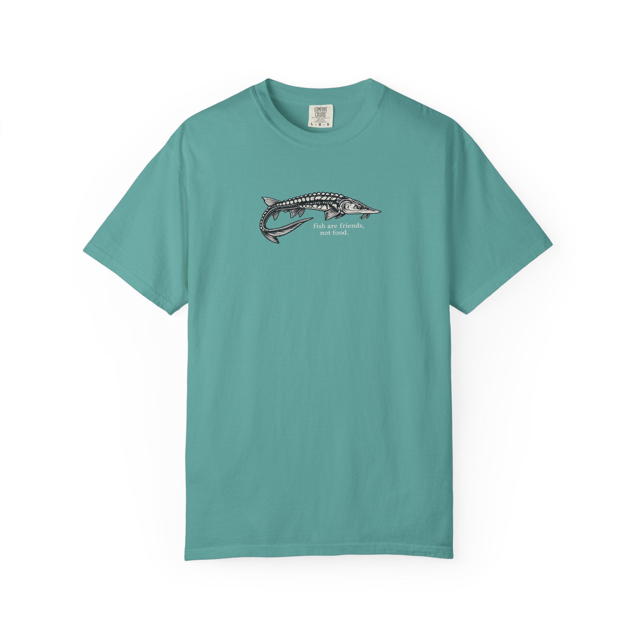 Sturgeon 'Fish Are Friends Not Food' T-Shirt