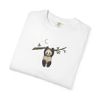 Panda on a Branch T-Shirt — Cute Hanging Panda Graphic Tee