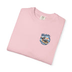 Man, Dog and Seal Catch A Wave — Vintage Surf Graphic Tee