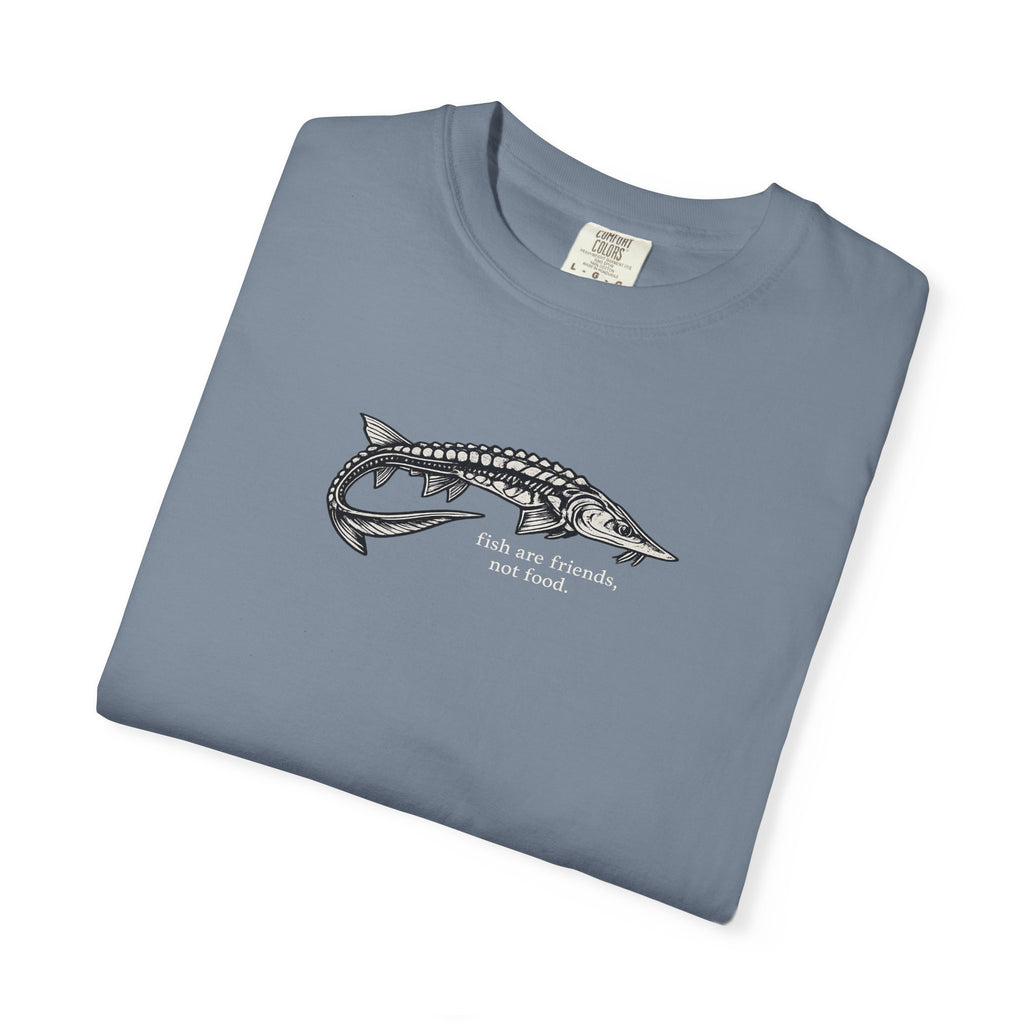 Sturgeon 'Fish Are Friends Not Food' T-Shirt
