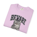 BEWARE Cat T-Shirt – Vintage Grumpy Cat Graphic Tee