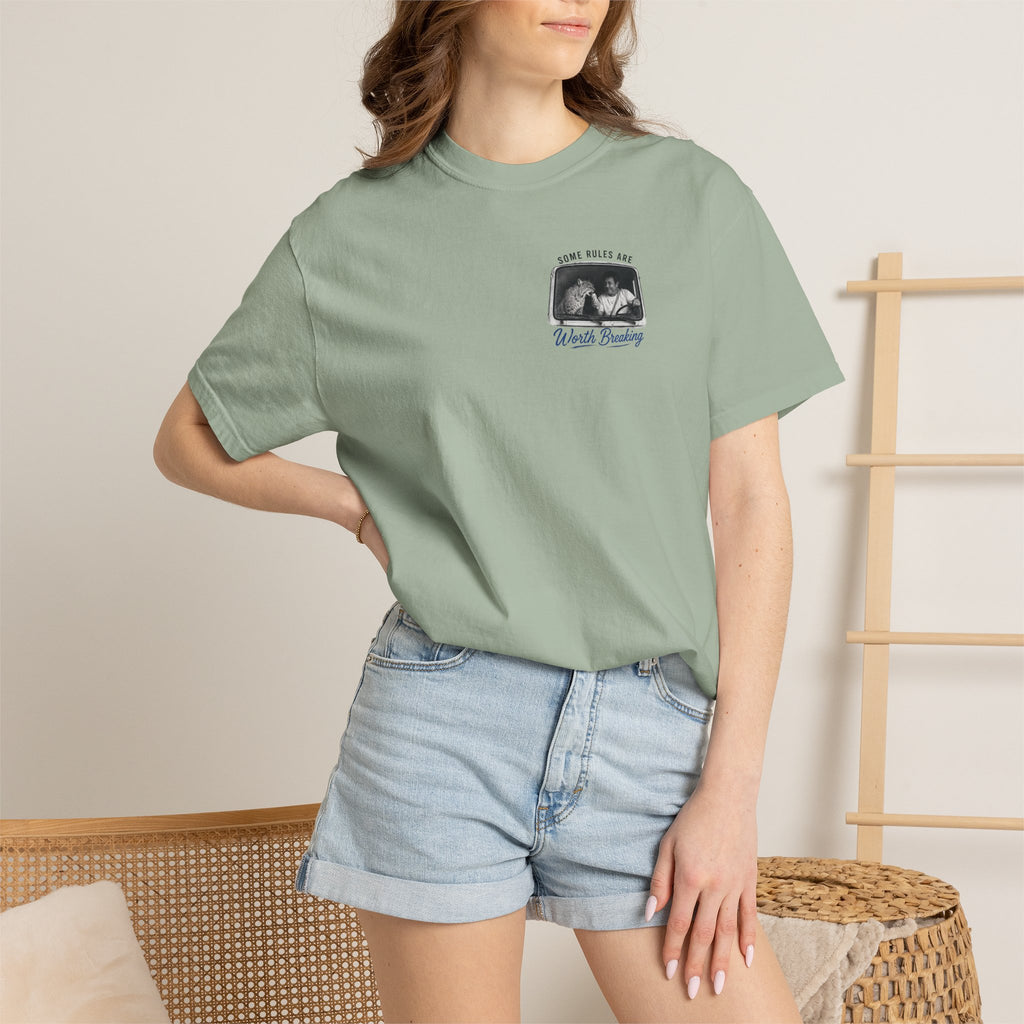 "Some Rules Are Worth Breaking" | Ice Cream Man & Lynx | Comfort Colors® T-Shirt