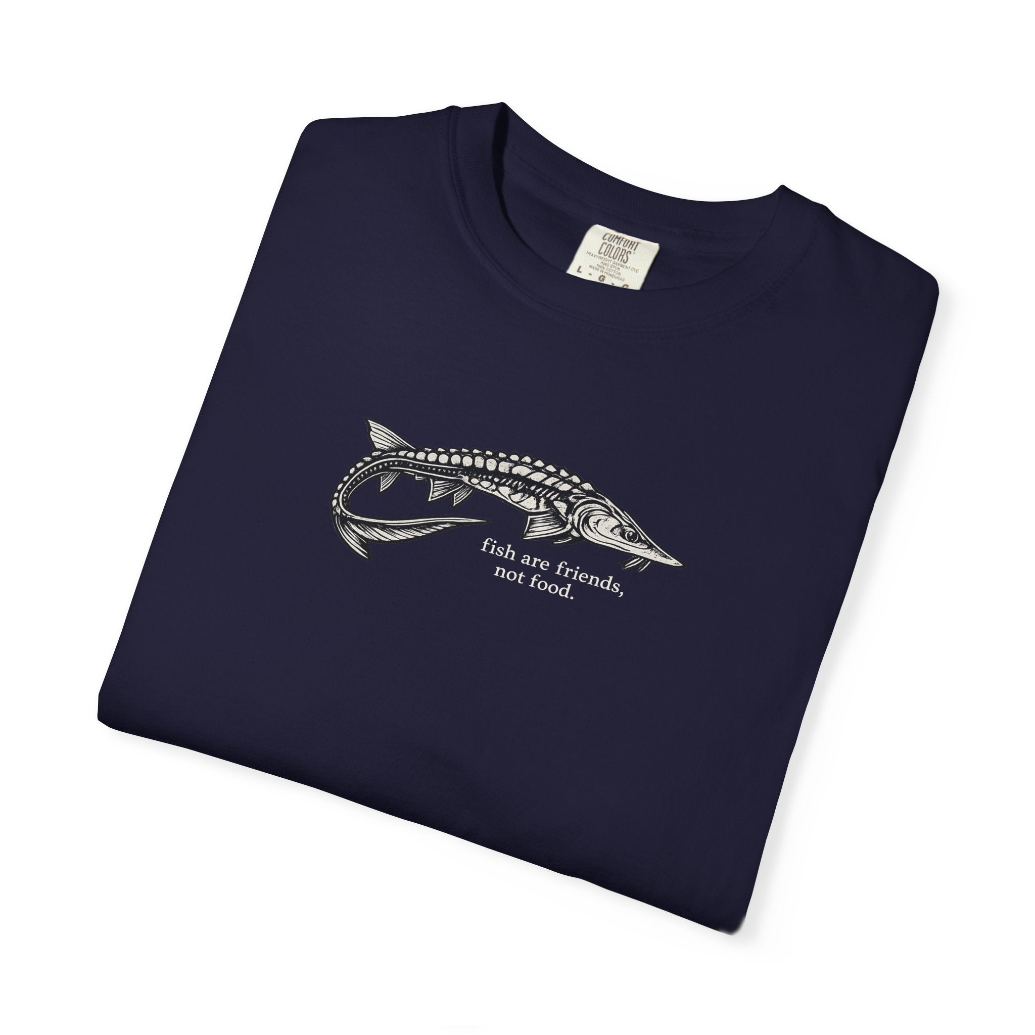 Sturgeon 'Fish Are Friends Not Food' T-Shirt