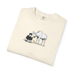 "Let a Little Light In" | Moose & Grieving | Man Comfort Colors® T-Shirt