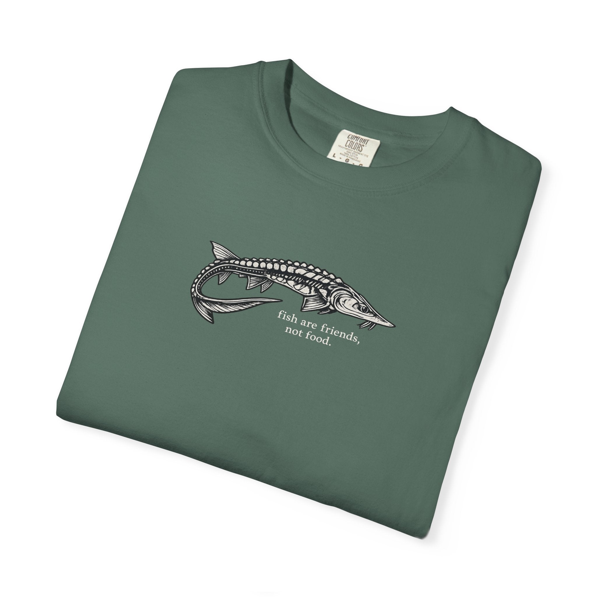 Sturgeon 'Fish Are Friends Not Food' T-Shirt