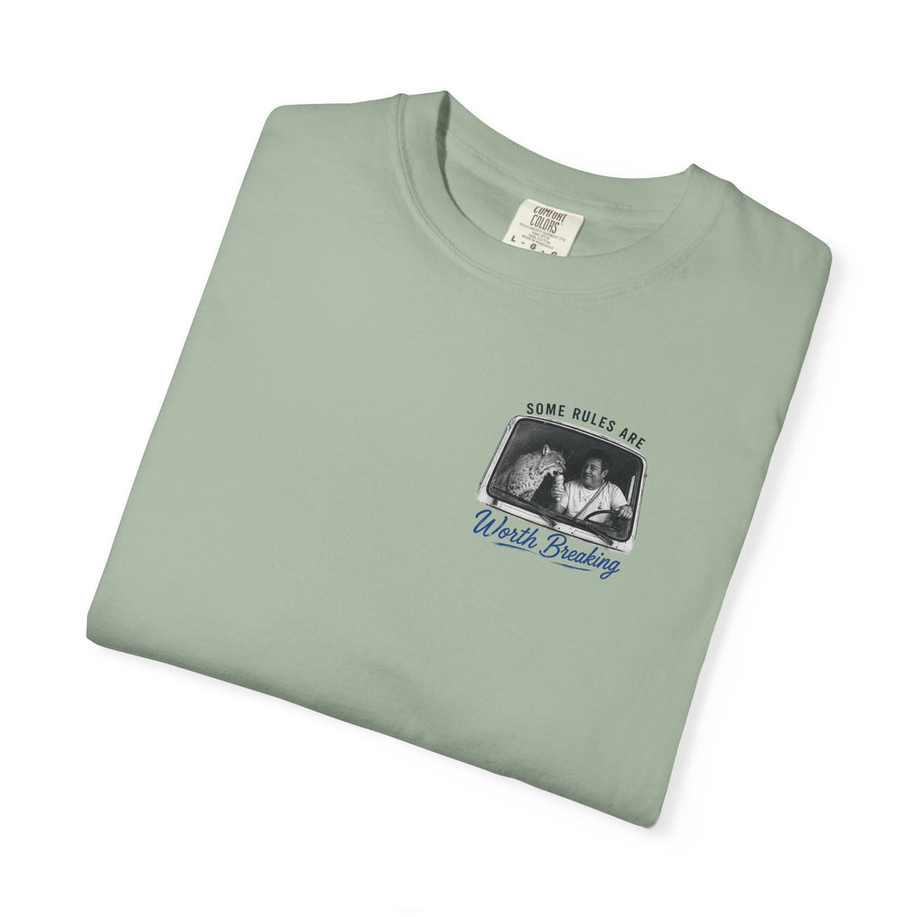"Some Rules Are Worth Breaking" | Ice Cream Man & Lynx | Comfort Colors® T-Shirt
