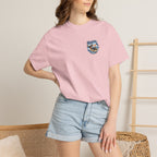 Man, Dog and Seal Catch A Wave — Vintage Surf Graphic Tee