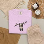 Panda on a Branch T-Shirt — Cute Hanging Panda Graphic Tee
