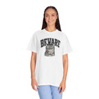 BEWARE Cat T-Shirt – Vintage Grumpy Cat Graphic Tee